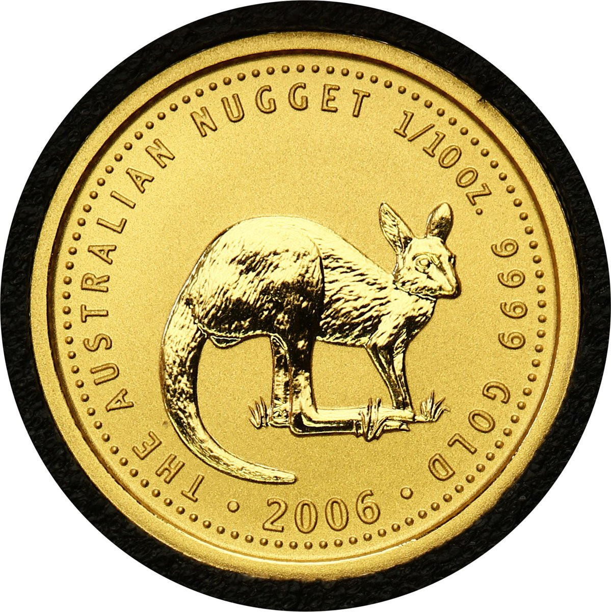 Australia. 15 $ dolarów 2006 Kangur - 1/10 uncji złota